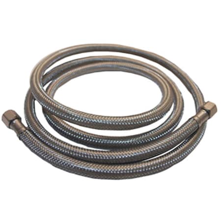 Westlake Pipe & Fittings Larsen Supply Line, 1/4 in Inlet, Female Inlet, 1/4 in Outlet, Female Compression Outlet, 20 ft L 10-0958
